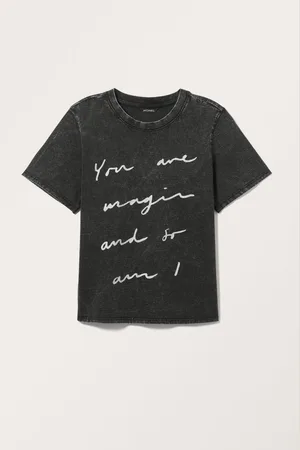 Monki Graphic Printed T-shirt