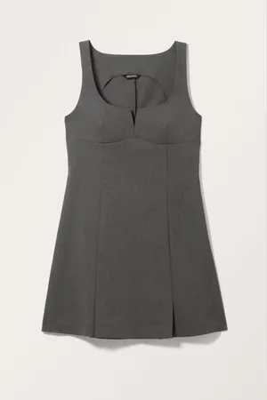 Monki Mini Square Neck Dress