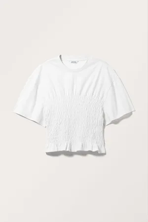 Monki Smock Short-sleeve Shirt