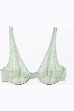 Monki Scoop Wire Lace Bra