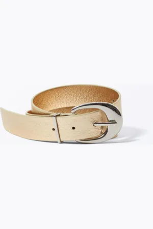 Monki Faux Leather D-buckle Belt