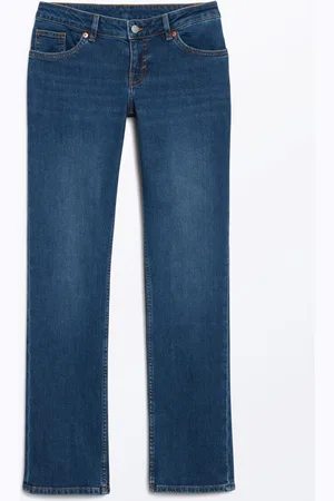 Monki Low waist straight leg jeans