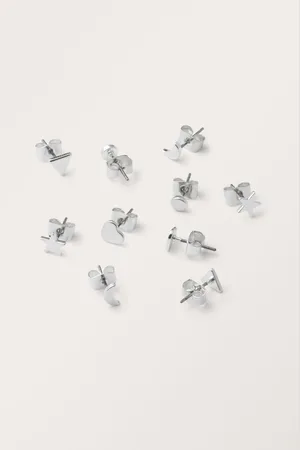 Monki 5-pack Stud Earrings