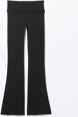 Monki Low Waist Flared Pyjama Trousers