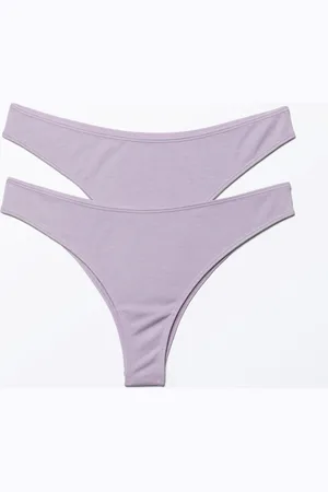 Monki 2-pack Modal Brazilian Briefs