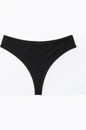 Monki Smooth Cheeky Bikini Bottoms