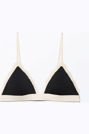 Monki Soft Padded Triangle Bra