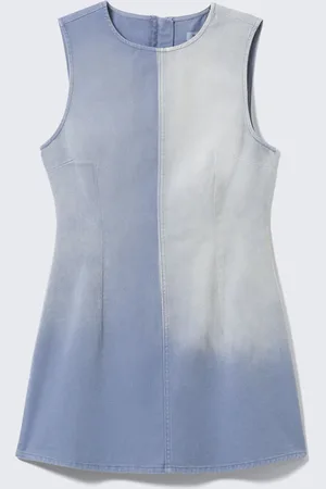 Monki Sleeveless Utility Cotton Twill Dress