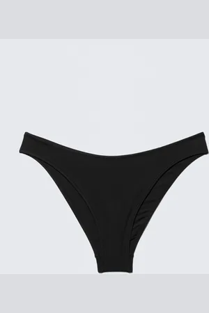 Monki Scooped High-Cut Bikini Bottoms