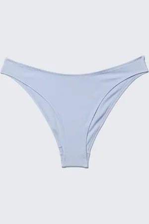 Monki Scooped High-Cut Bikini Bottoms