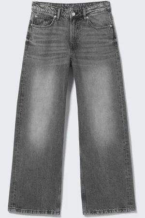 Monki Missy Low Waist Loose Straight Leg Jeans