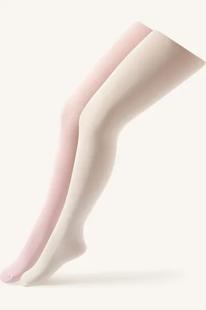 Monsoon 2-Pack Plain Tights