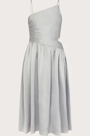 Monsoon Satin Cut-Out Prom Dress