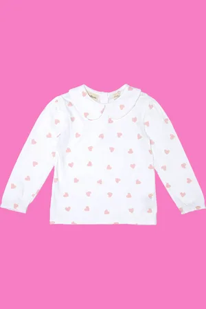 Monsoon Dotty Dungarees Peter Pan Collar Top