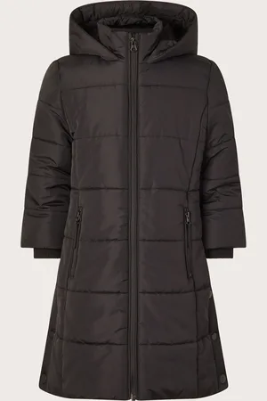 Monsoon Hooded Longline Puffer Coat