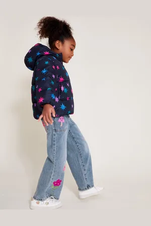 Monsoon Star Print Puffer Jacket