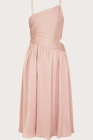 Monsoon Satin Cut-Out Prom Dress