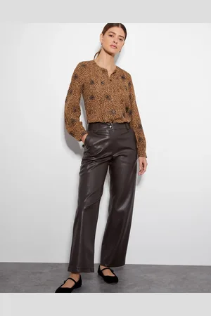 Monsoon Parker Faux Leather Trousers