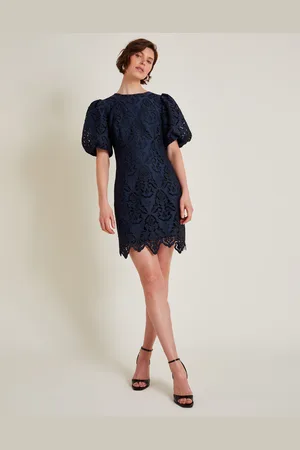 Monsoon Lila Lace Tunic Mini Dress