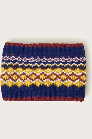 Monsoon Fair Isle Knitted Snood