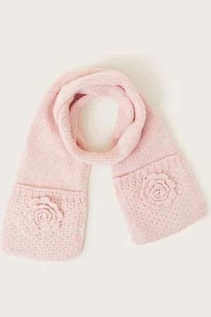 Monsoon Flower Knit Scarf