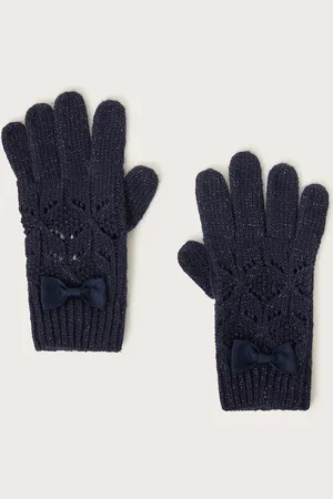 Monsoon Sparkle Bow Gloves