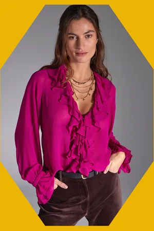 Bohemia East Ruffle Blouse
