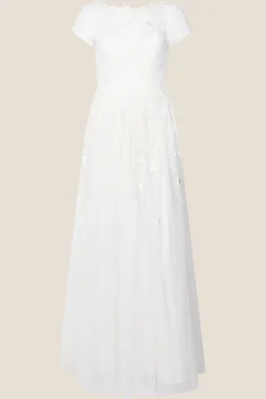 Monsoon Sylvia Embroidered Bridal Dress