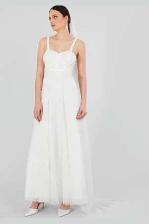 Monsoon Caroline Embellished Bridal Dress