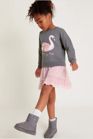 Monsoon 2-in-1 Swan Jumper Dress