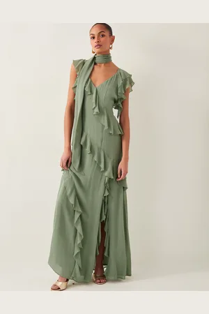 Monsoon Romy Ruffle Maxi Dress