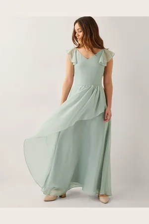 Monsoon Indi Tie-Back Prom Dress