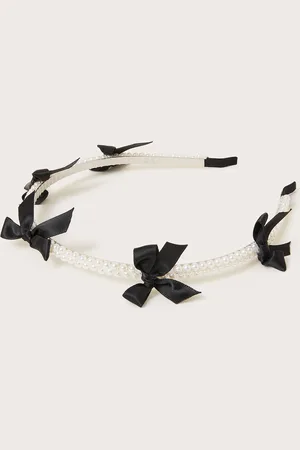 Monsoon Carly Bow Pearl Headband