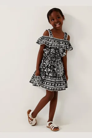 Monsoon Tile Print Top & Skirt Set