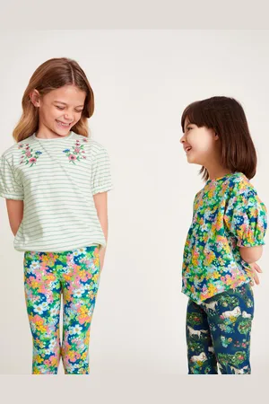 Monsoon 2-Pack Stripe Floral T-Shirts