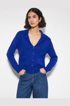 Monsoon Cora V-Neck Collared Cardigan