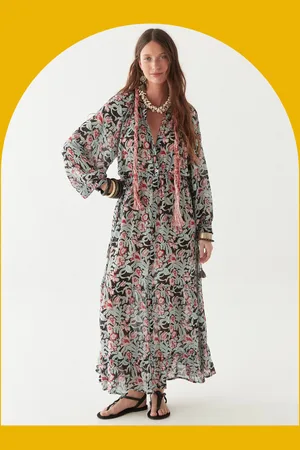 MAISON HOTEL Valentina Floral Maxi Dress