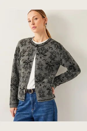 Monsoon Jess Jacquard Cardigan