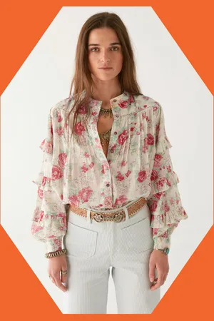MAISON HOTEL Floral Lolita Blouse