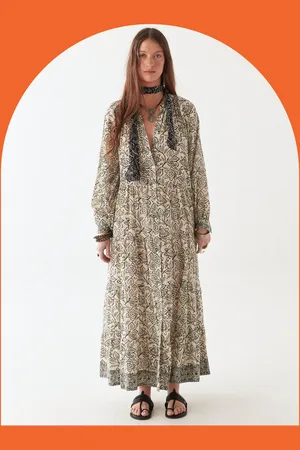 MAISON HOTEL Antonia Floral Maxi Dress