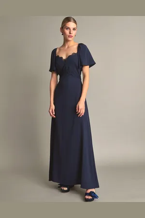 Monsoon Charlotte Crepe Maxi Dress