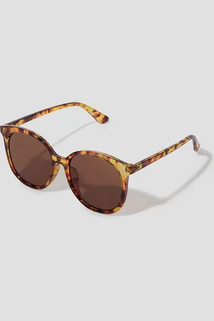 Monsoon Preppy Tort Round Sunglasses