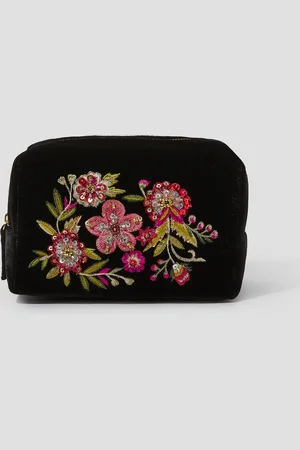Monsoon Floral Embellished Make Up Bag