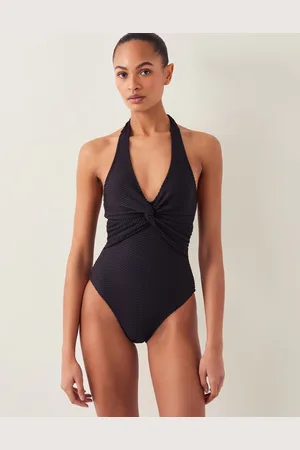 Monsoon Alicia Rib Halter Swimsuit