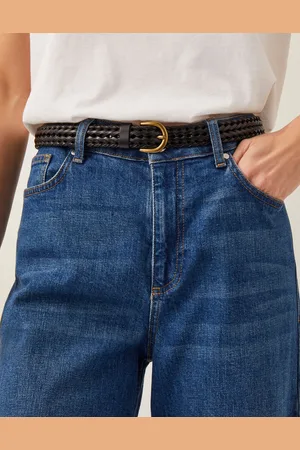 Monsoon Plaited Leather Belt