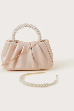 Monsoon Pearl Bag and Headband Set