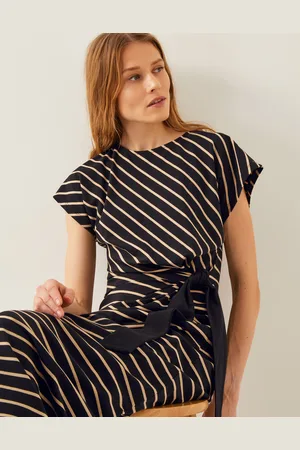 Monsoon Sanya Stripe Jersey Maxi Dress