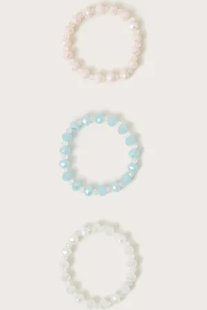Monsoon 3-Pack Sparkle Beaded Bracelets