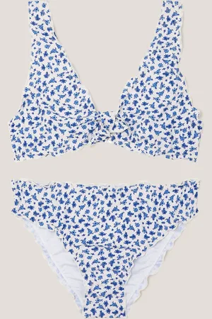 Monsoon Ditsy Print Frill Bikini Set