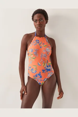 Monsoon Kaia Floral Halter Swimsuit